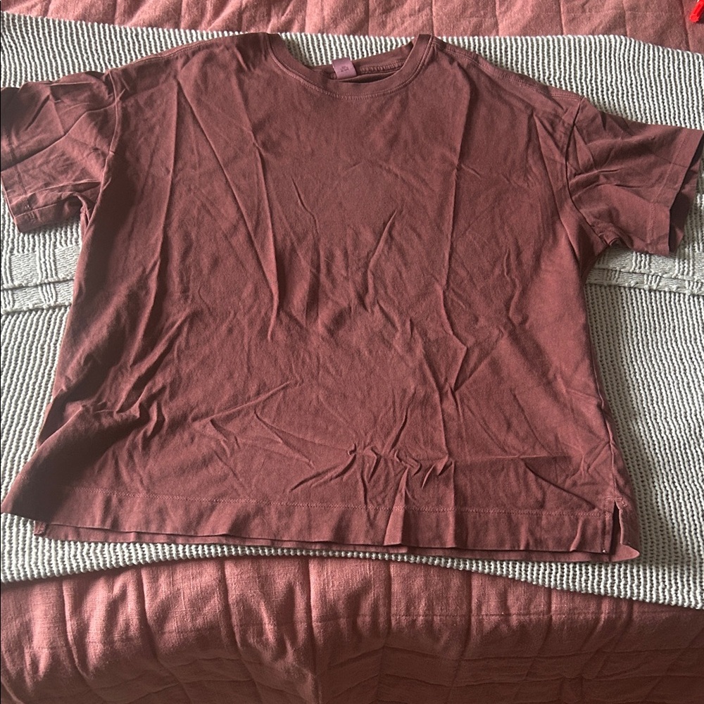 Old Navy Vintage Maroon T-Shirt